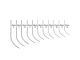 Suture Half Curved Triangle Cutting Needles - Clearance