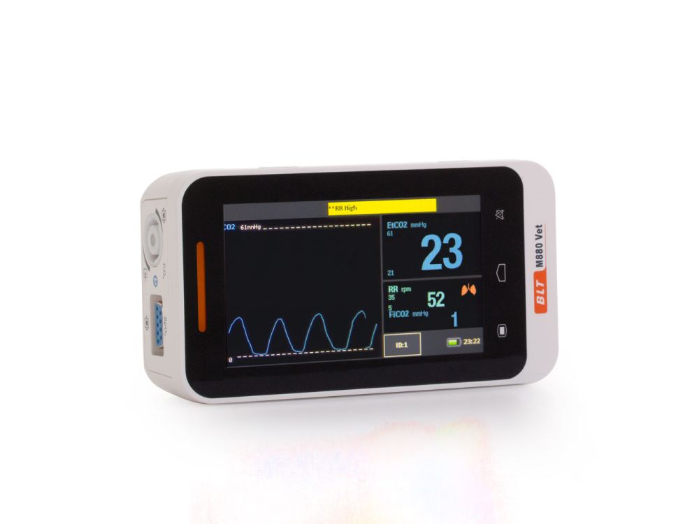 M880B Handheld Capnograph and Pulse Oximeter