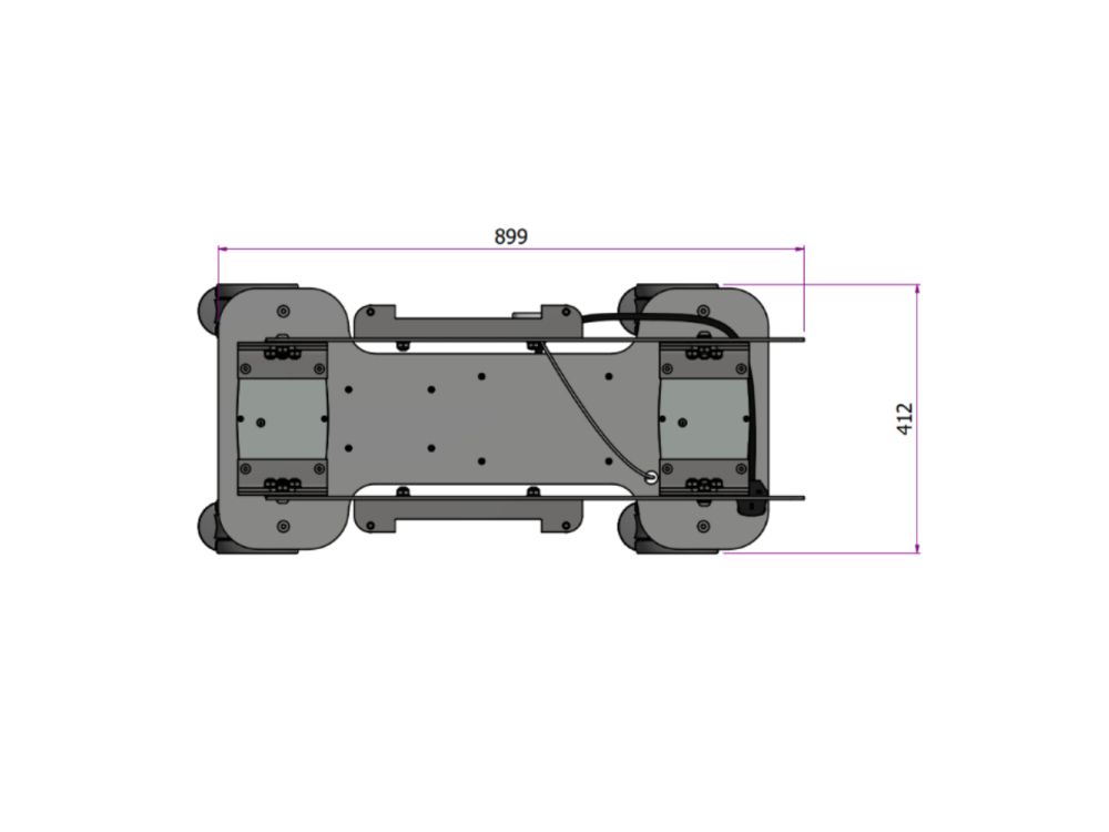Burtons Pro-Lift Twin Column Table