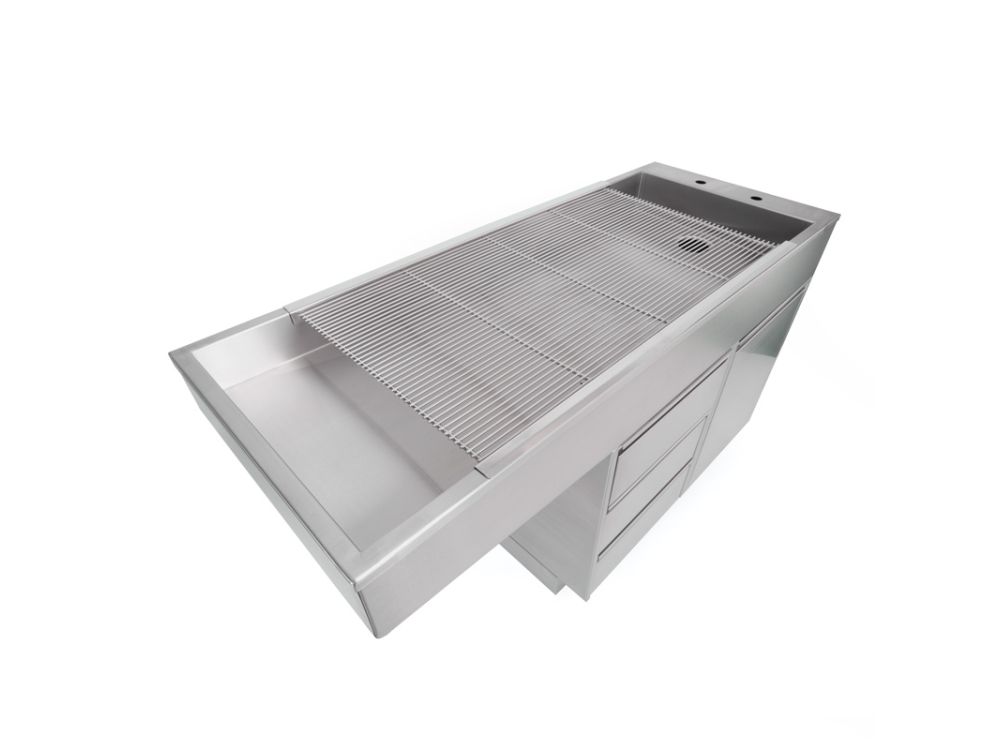 Burtons Stainless Steel Tub Table