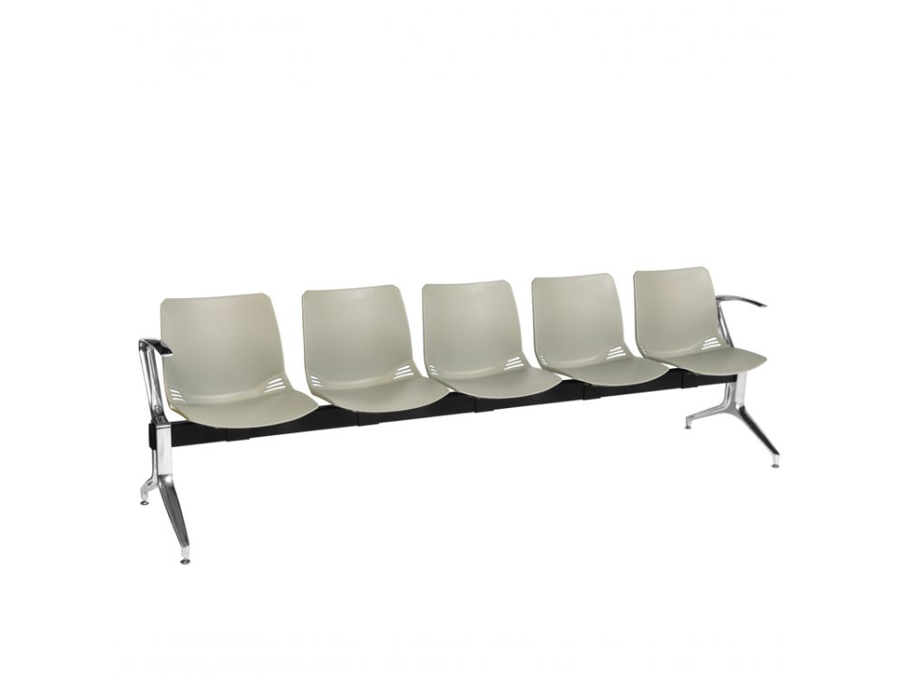 Neptune 5 Seat Visitor Bench 