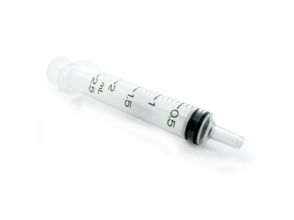 Terumo 3 Part Disposable Syringe