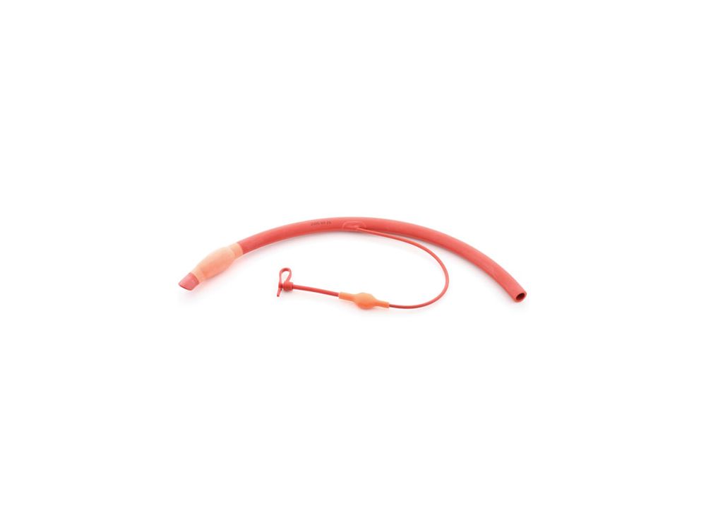 Set Of 24 Red Rubber Endotracheal Tubes 