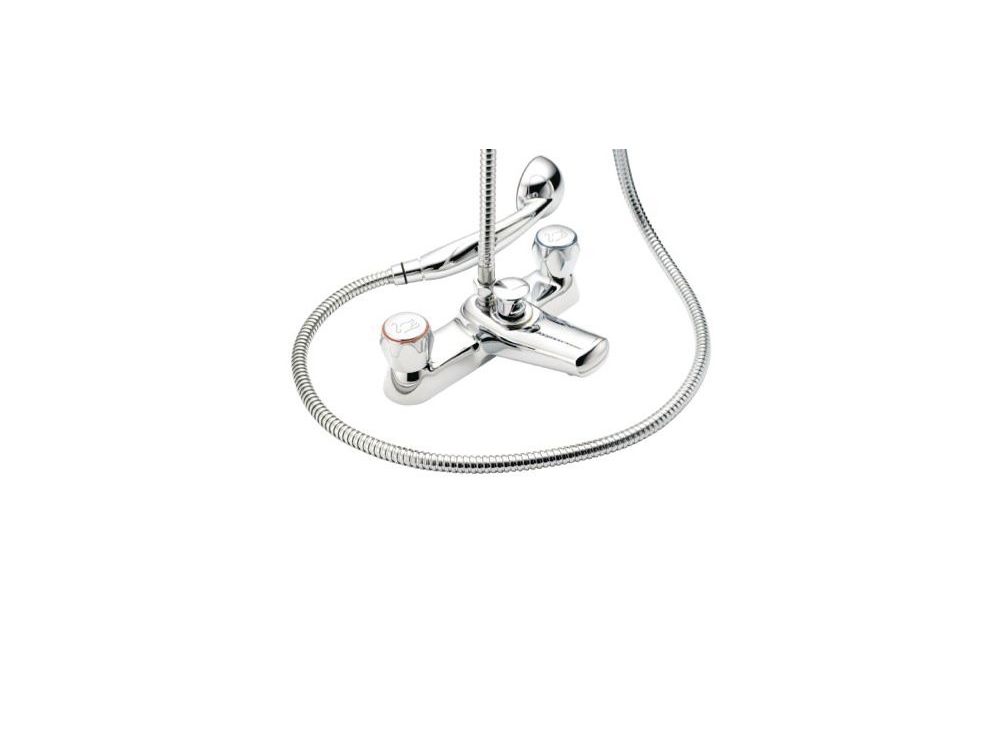 Shower Tap Assembly For Tub With Mixer Head 