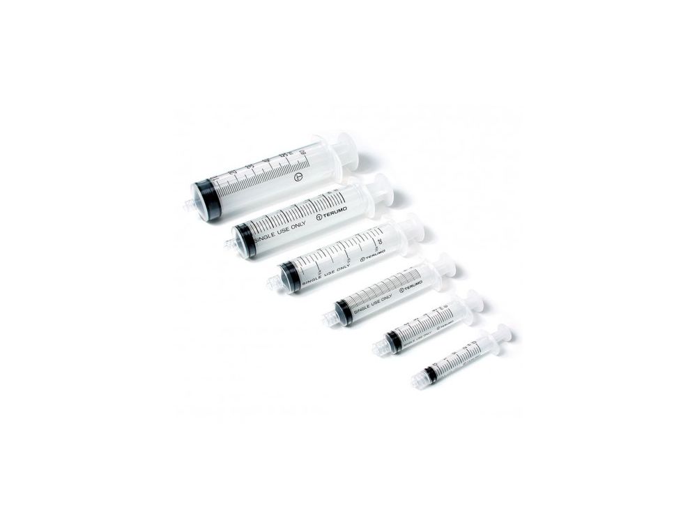 Terumo 3 Part Disposable Syringe