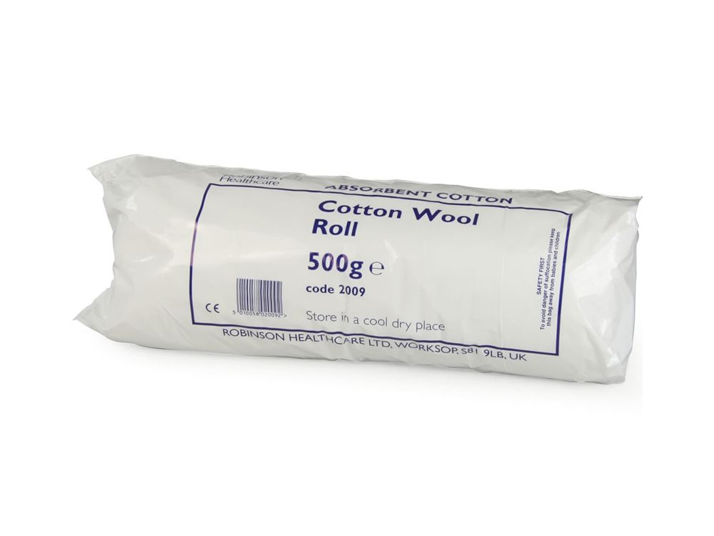 Cotton Wool 500G Roll 