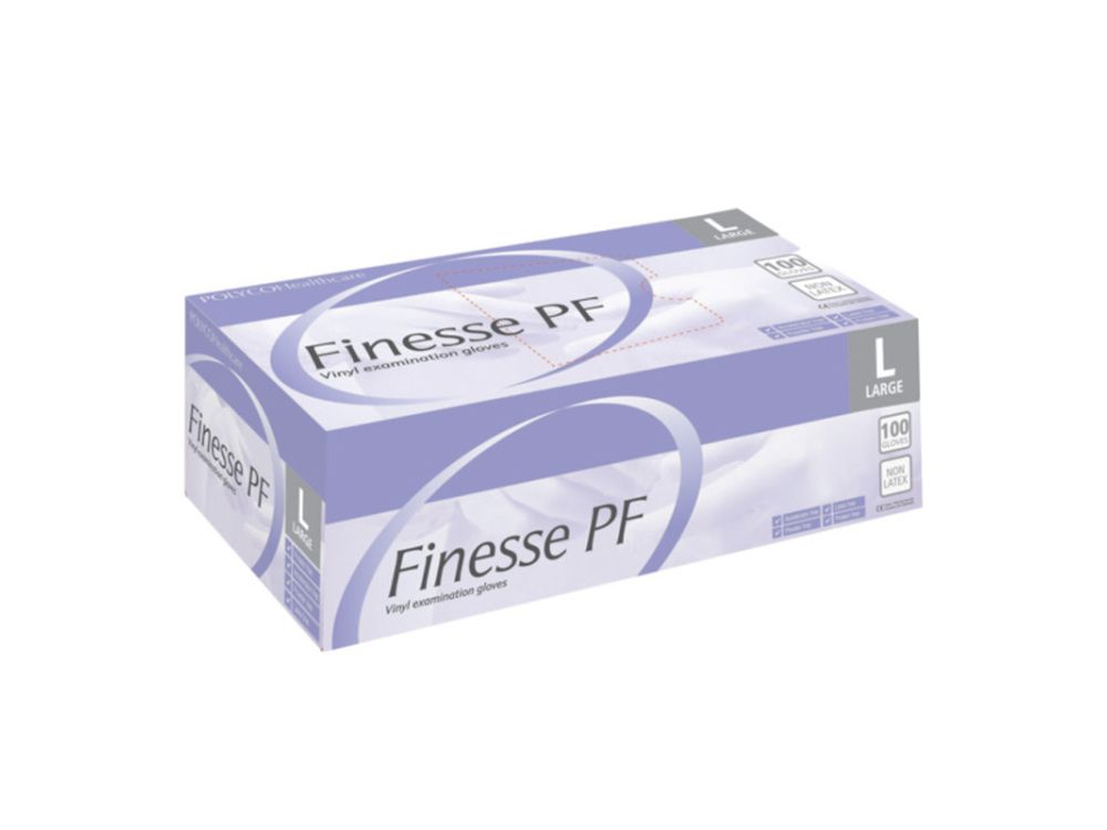 Finesse PF Powder Free Vinyl Gloves