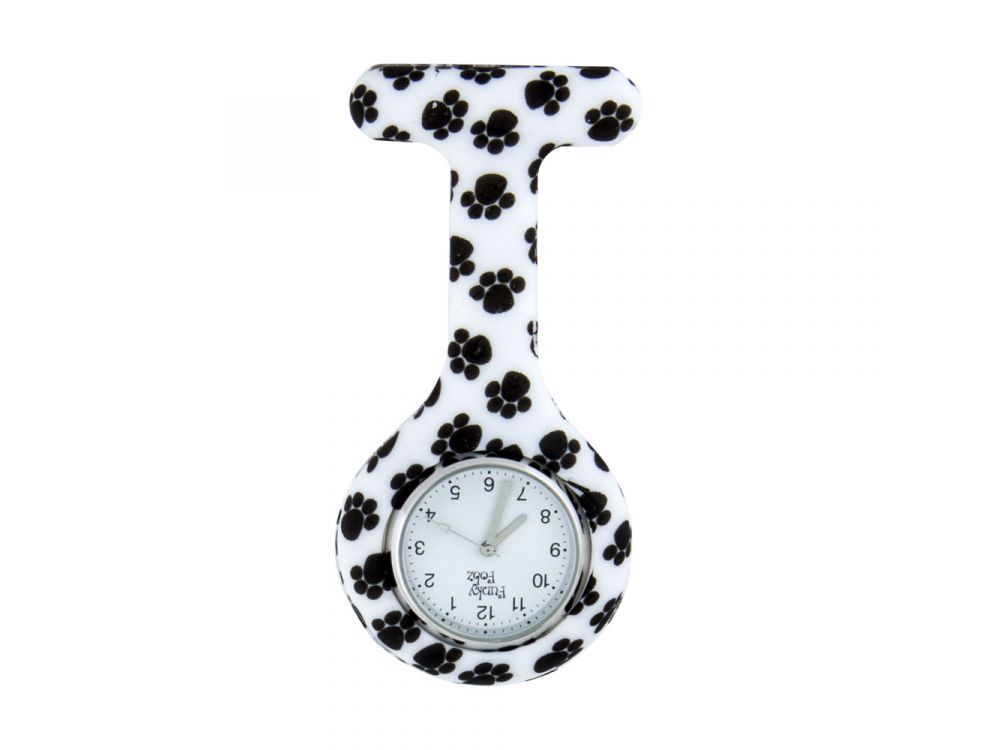 Patterned Silicone Gel Fob Watch