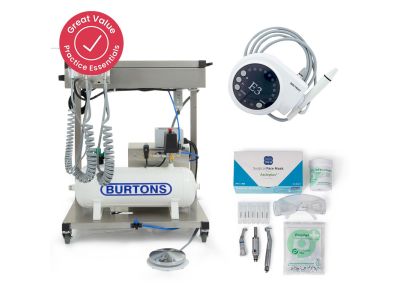 Burtons VETair Classic Mobile Dental Unit With Starter Kit & Scaler